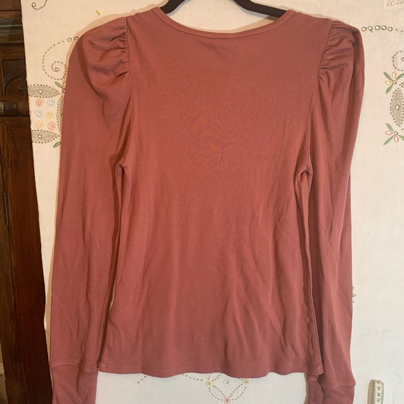 Splendid by Nordstrom Women's Long Sleeve Top‎ - Rust - Picture 1 of 6